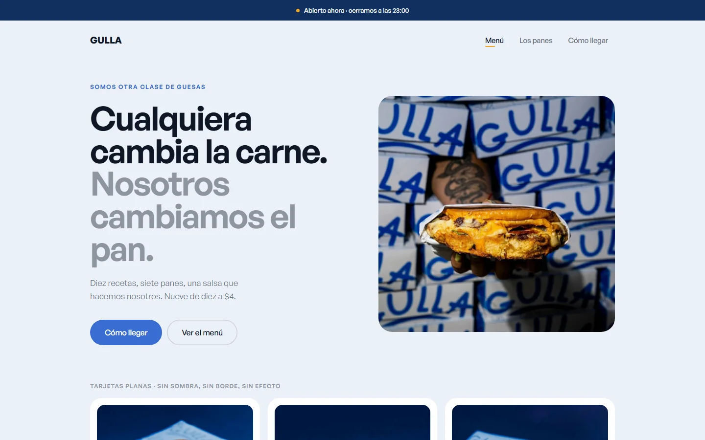 El sitio de GULLA