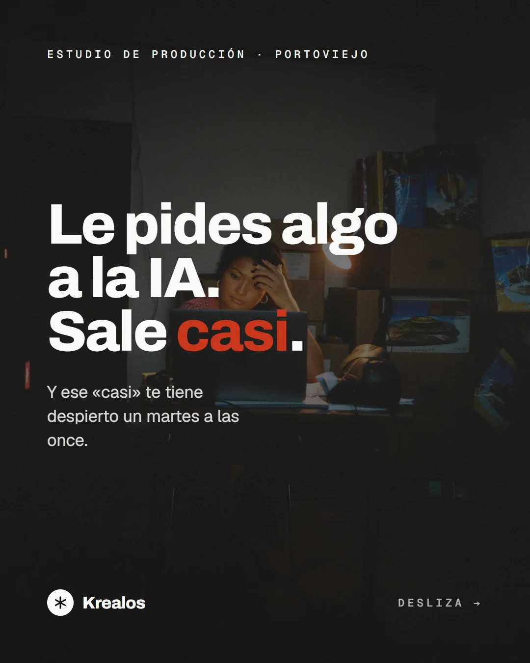 Captura de Marca de Krealos